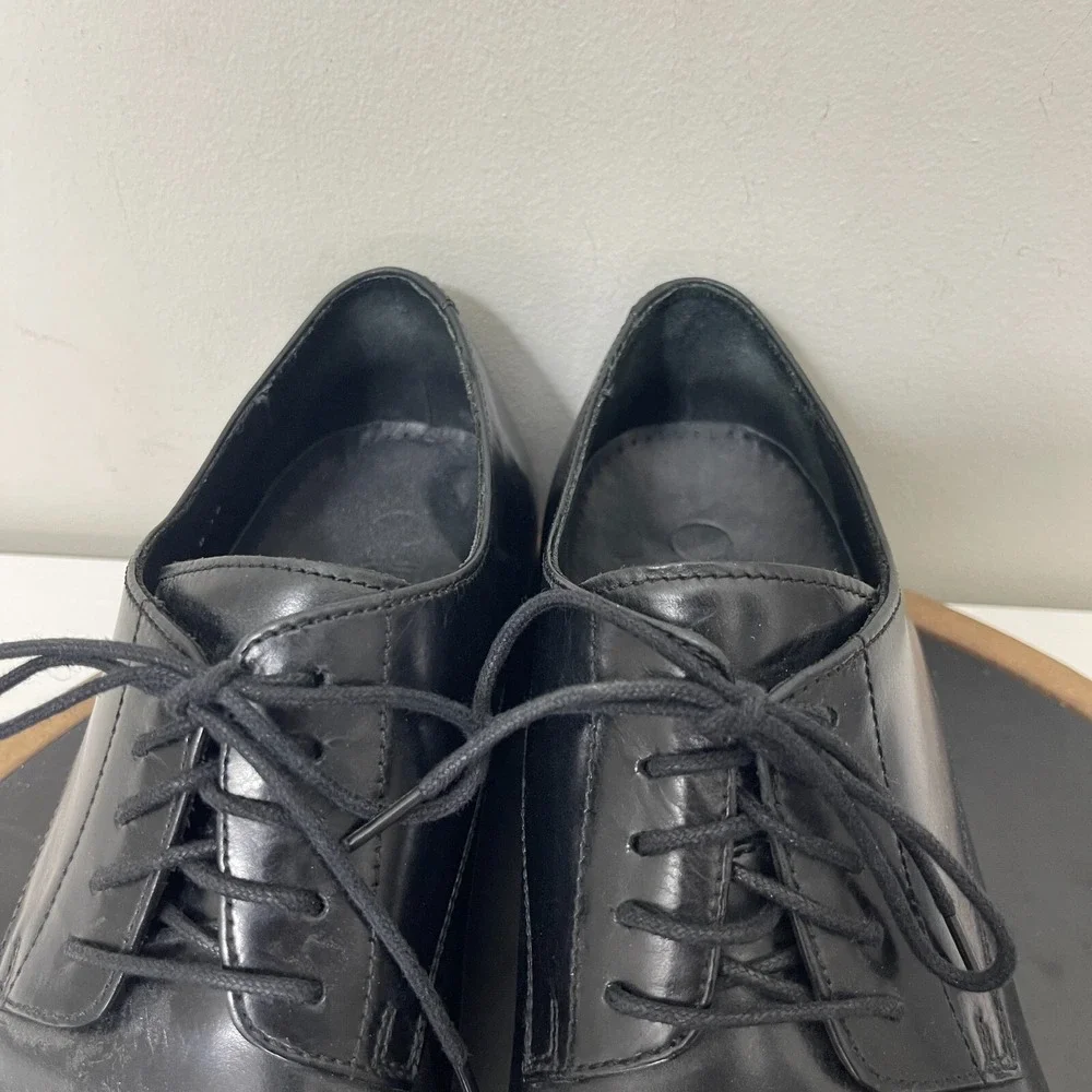 Cole Haan Air Giraldo Men 11 Cap Toe‎ Derby Black Business Casual Professional